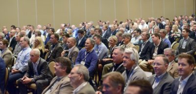 Michael Bender attends a breakout session